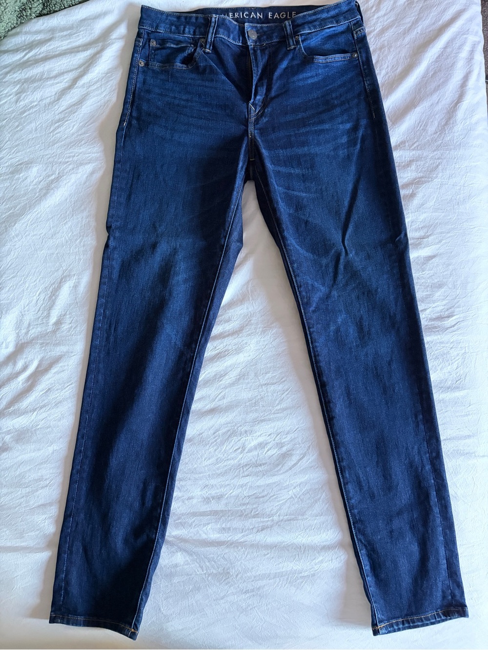 American Eagle Outfitters Next Level Flex Slim Dark Blue Men's Jeans 33 x 32